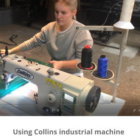 Using Collins industrial machine